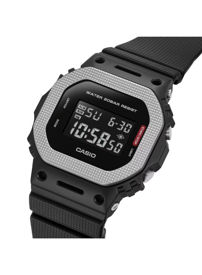 G-SHOCK Men's Stainless Steel Digital Watch GM-5600BM-1DR - 43.2 mm - Image 2